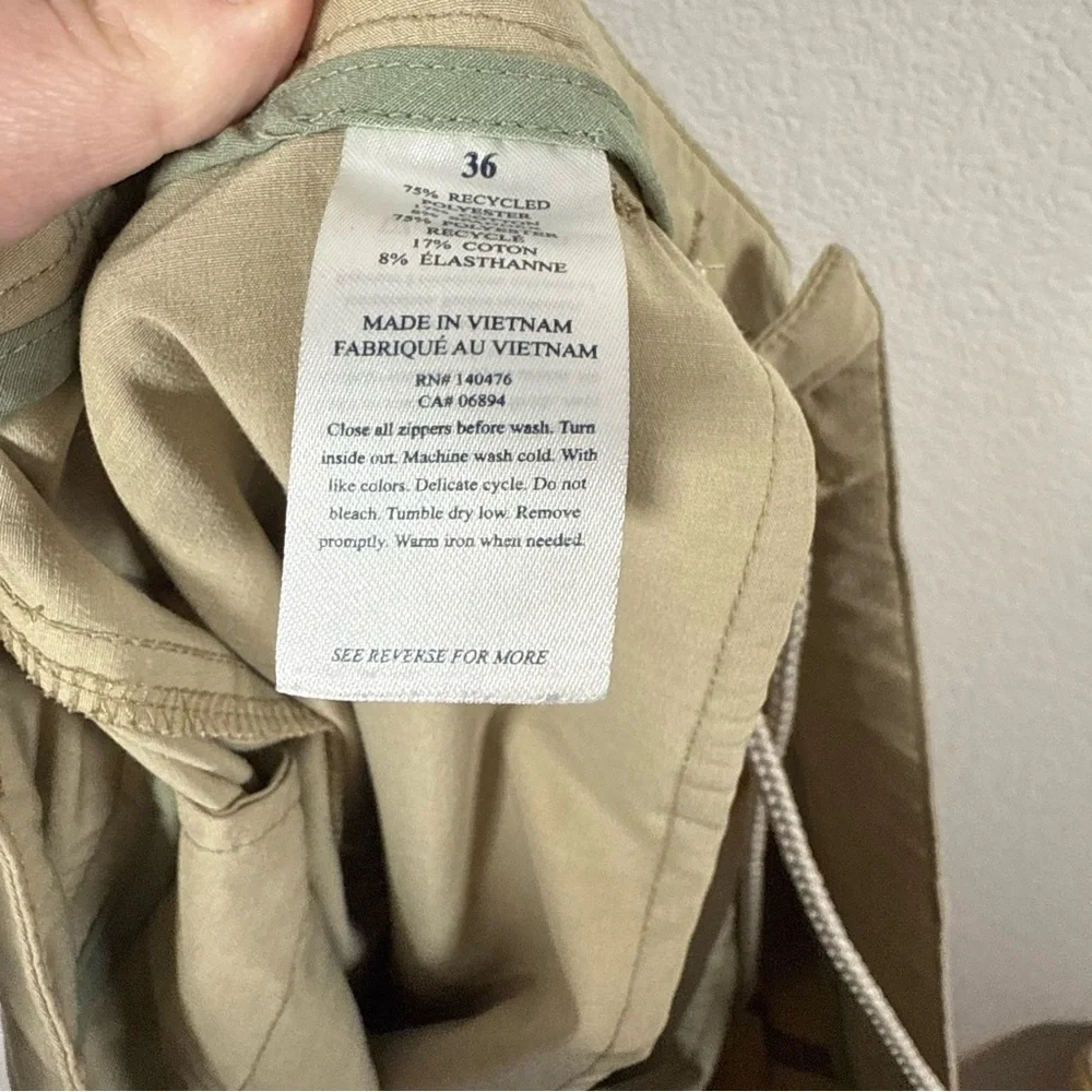 Faherty Men’s Belt Loop All Day Shorts in Tan Size 36